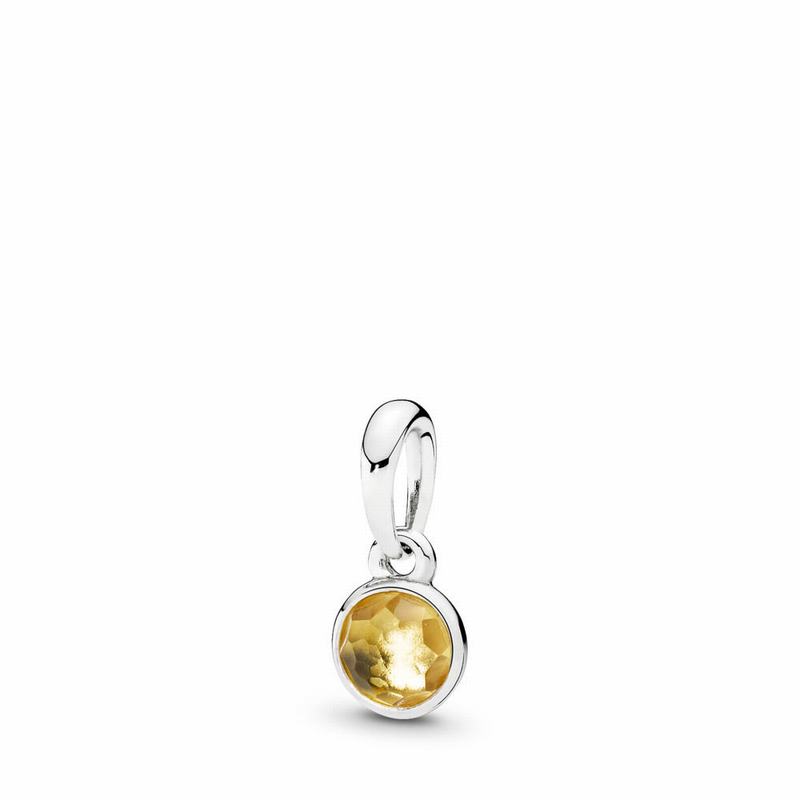 Pandora November Droplet Pendant Silver Egypt EL5178396